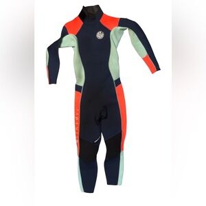 Rip Curl women’s wetsuit - Navy, Mint, and Orange